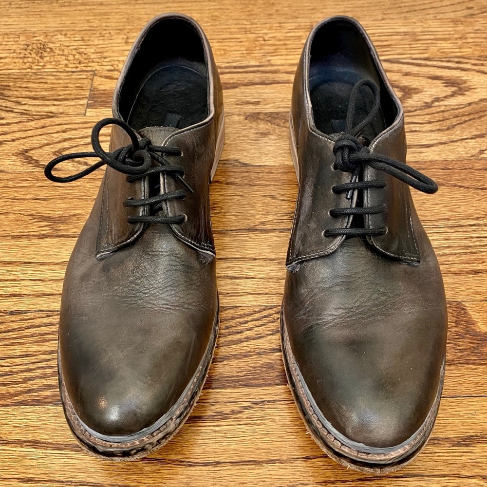 Kenneth Cole Collection Women’s Olive Oxfords